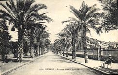 CPA Hyeres Avenue Alexis Godillot 