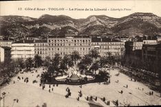 CPA Cote de Azur Toulon La Place de la Liberte 
