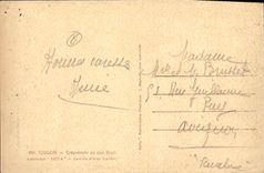 CPA Toulon Crepuscule au cap Brun 