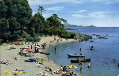 CPA La Cote d'Azur Saint Aygulf Var La Plage du Four a Chaux 