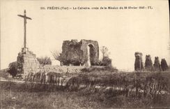 CPA Frejus Var Le Calvaire croix de la Mission 