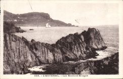 CPA L'Esterel Les Rochers Rouges 