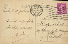 CPA Toulon La Porte de la Maire et les Cariatides de Puget