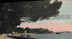 CPA Cote d'Azur Environs de Toulon Tamaris les Sablettes Cote de Monteau 