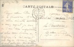 CPA Cote d'Azur Environs de Toulon Tamaris les Sablettes Cote de Monteau