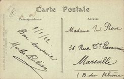 CPA Saint Raphael Var vue generale prise du Boulevard Touring Club