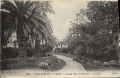 CPA Cote d'Azur Hyeres Grand hotel des Palmiers le Parc 