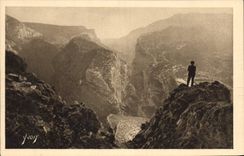 CPA Paysages et Pierres de provence le Ponte Sublime des Gorges du Verdon 