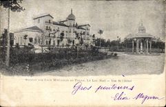 CPA Societe des Eaux Minerales de Pioule le Luc Var vue de l'hotel 