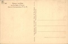 CPA Ile de Port Cros Var Cloches de Paques voies aeriennes dans l'Ile en fleurs