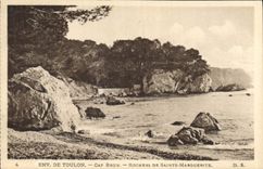 CPA Env de Toulon Cap Brun Rochers de Sainte Marguerite 