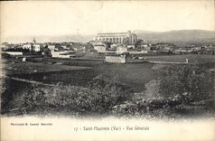 CPA Saint Maximin Var vue generale 