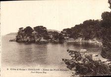 CPA Cote d'Azur Toulon Anse de Port Mejean 