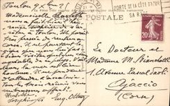 CPA Toulon Var Quai Cronstadt 