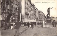 CPA Toulon Quai du port Cronstadt