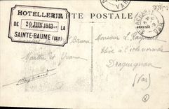 CPA La Sainte Baume Montee de la Grotte 