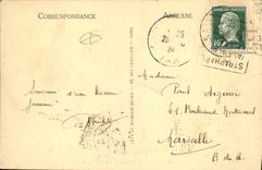 CPA Saint Raphael Var le Boulevard Felix Martin et la Plage