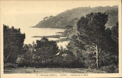 CPA Environs d'Hyeres Fiens Percee sur le Niel 