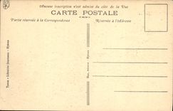 CPA Environs d'Hyeres Fiens Percee sur le Niel 