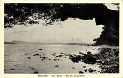 CPA Toulon Cap Brun Soleil Couchant 