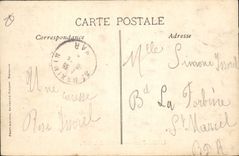 CPA La Sainte Baume interieur de la Grotte 