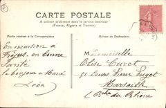 CPA Frejus les Cariatides