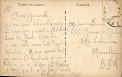 CPA Saint Raphael la Reserve et le Boulevard Felix Martin