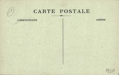 CPA Foret de la Sainte Baume Descente de la Grotte par le Canape 