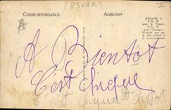 CPA Cote d'Azur Saint Tropez Rochers de Banniers