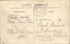 CPA Auxerre La Caserne Vauban Militaria