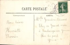 CPA Auxerre Les Bords de l'Yonne a l'Arbre sec L'Embarcadere 