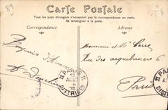 CPA Auxerre vue panoramique prise de la Cathedrale 