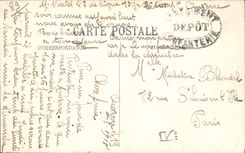 CPA Auxerre L'eglise Saint Germain vue de la promenade des Quais 