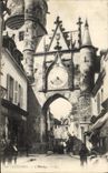 CPA Auxerre L'Horloge 