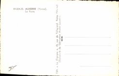 CPA Auxerre Yonne La Poste 
