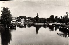 CPA Auxerre Yonne les bords de l'Yonne 