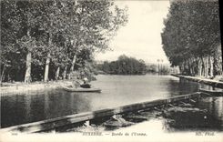 CPA Auxerre Bords de l'Yonne 