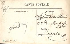 CPA Auxerre l'Horloge 