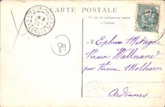 CPA Auxerre vue prise de vol d'oiseau 