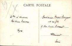 CPA Auxerre vue generale prise de la Tour St Pierre 