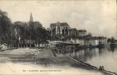 CPA Auxerre Quartier Saint Germain 