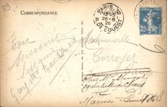 CPA Auxerre l'Horloge 