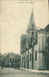 CPA Auxerre Eglise St Eusebe 