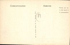 CPA Auxerre l'Eglise Saint Germain et le Pont Neuf vue prise de la Cathedrale 