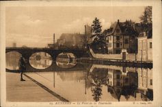 CPA Auxerre le Pont de la Tournelle 