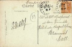 CPA Auxerre vue prise de la Tour de la Cathedrale 