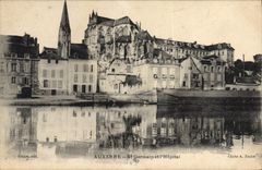 CPA Auxerre St Germain et l'hopital 