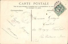 CPA Auxerre Caserne Vauban Militaria