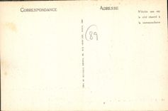 CPA Auxerre l'hotel de ville cet edifice dont la facade est d'un fut construit vers 1733 sur l'empla