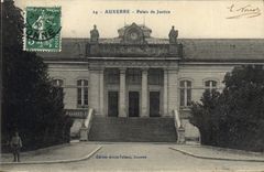 CPA Auxerre palais de Justice 